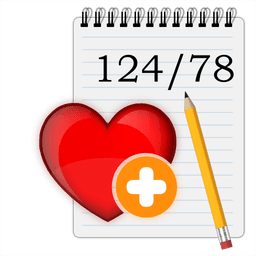 Blood Pressure Log MyDiary app icon